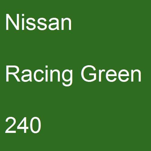 Nissan, Racing Green, 240.